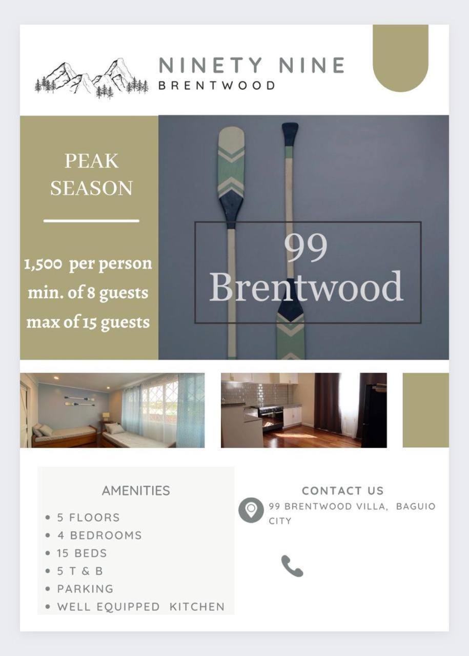 99 Brentwood Villa Baguio City Exterior foto